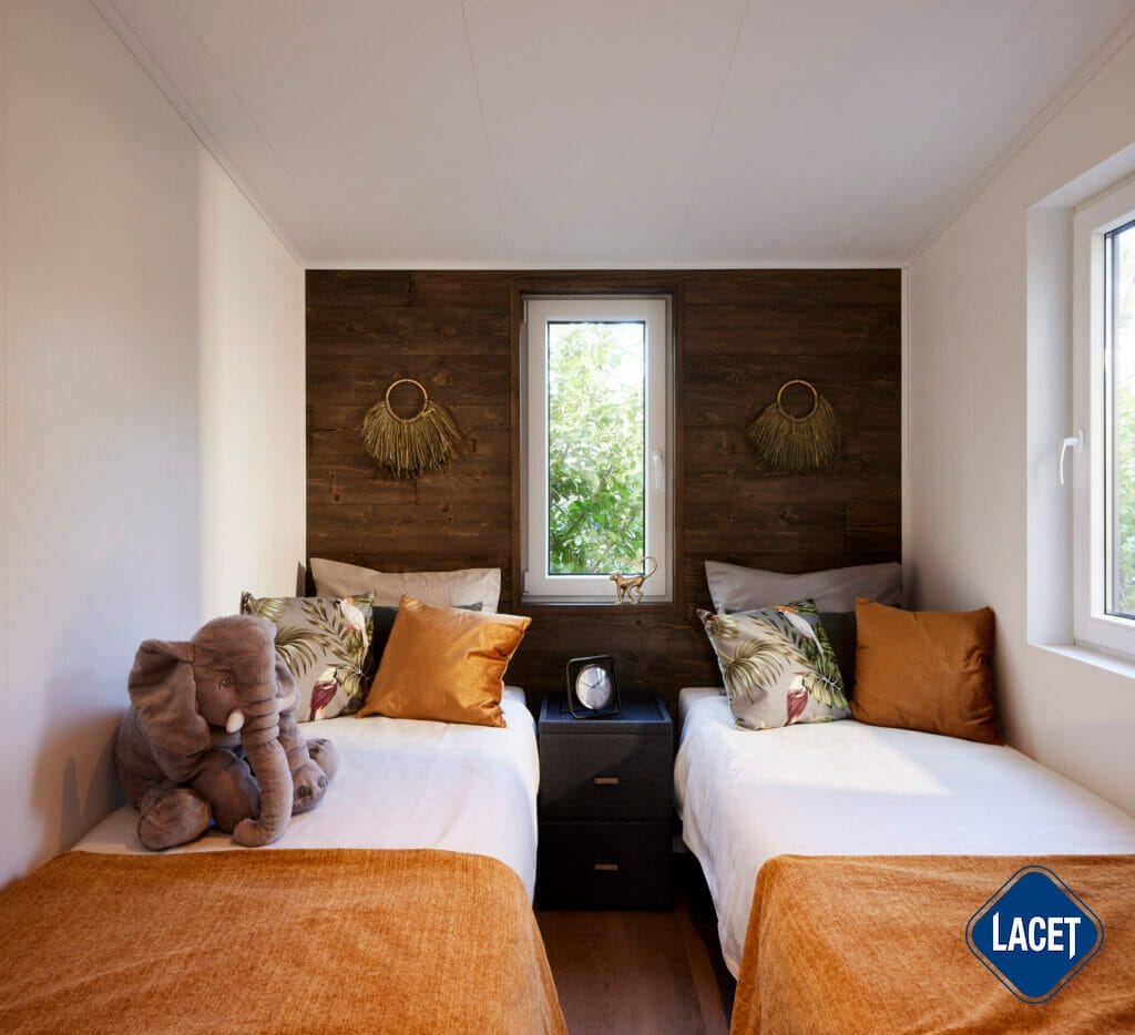 Hochwertiges Mobilheim kaufen: Elegante Raumaufteilung und edle Materialien