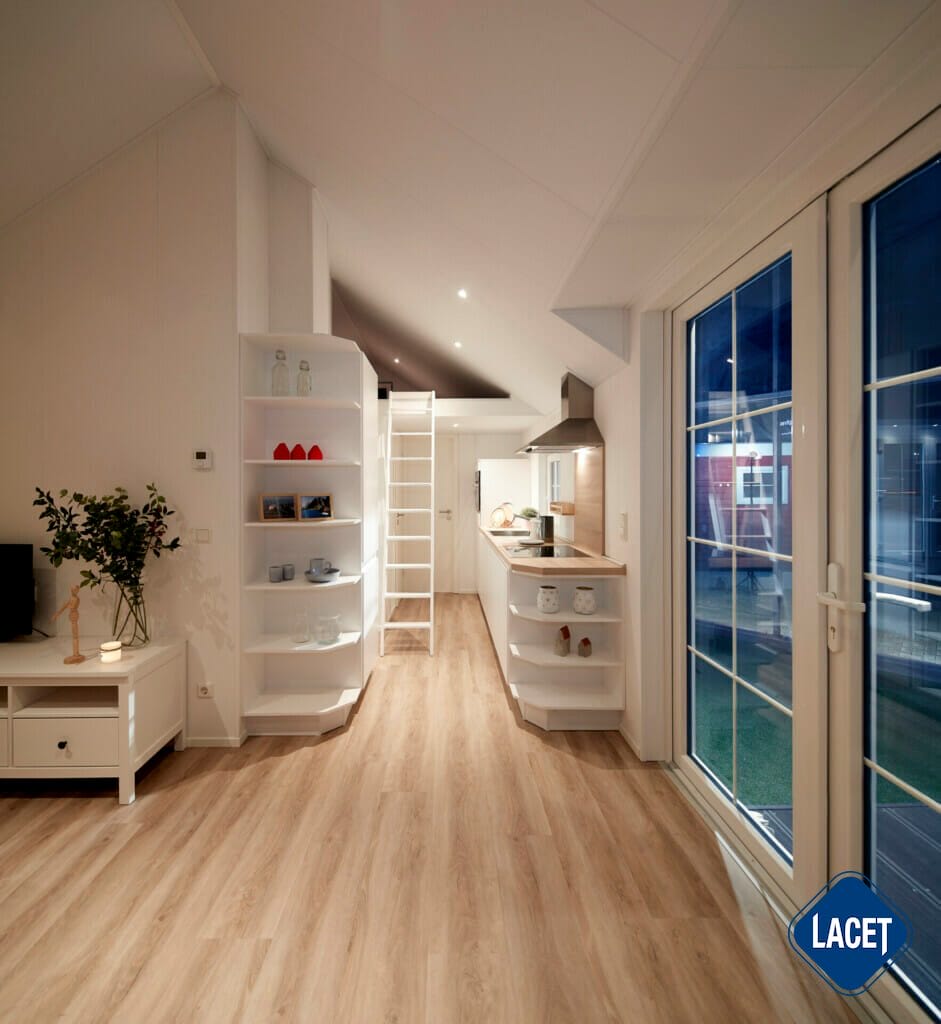 Schlafplatz auf der Empore für kuschelige Nächte