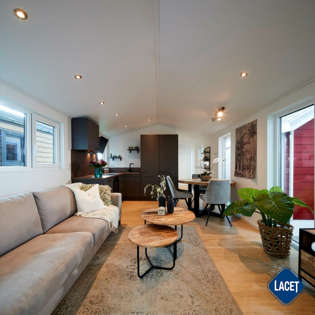 Bestseller Mobilheim mit großem Wohnzimmer