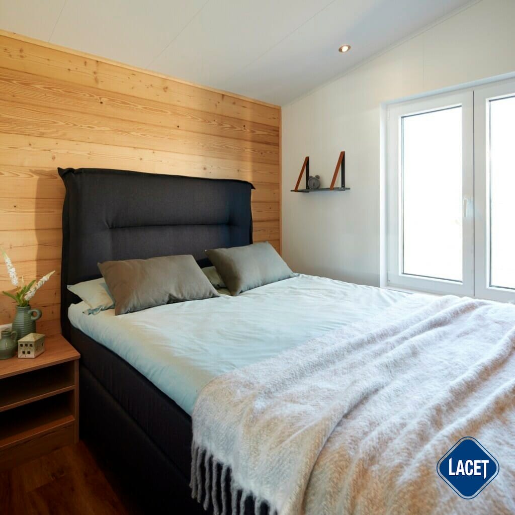 Zweites Schlafzimmer mit Doppelbett