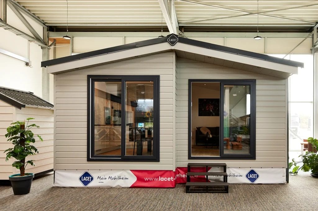 Mobilheim LACET Flair Außenansicht
