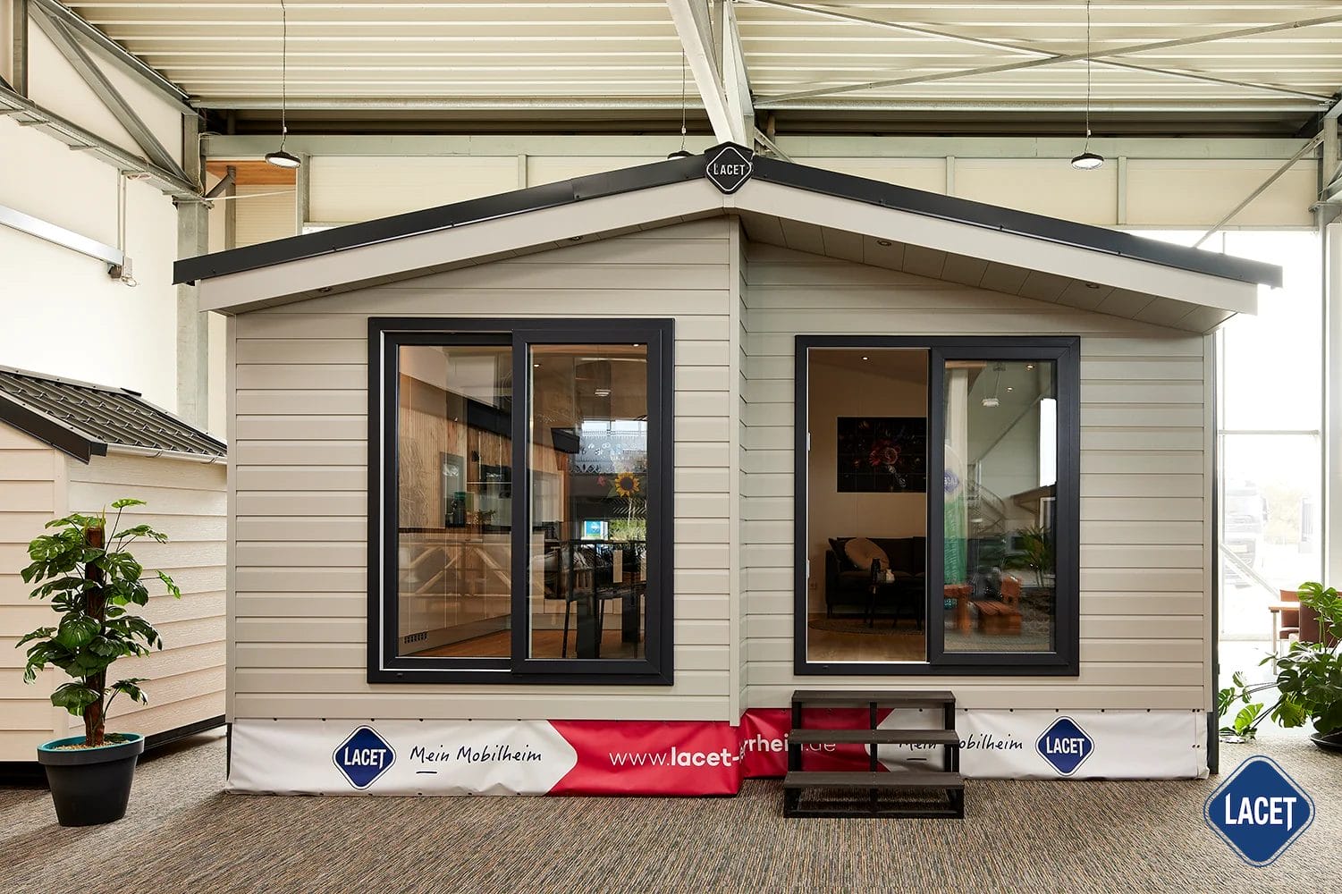 Mobilheim LACET Flair Außenansicht