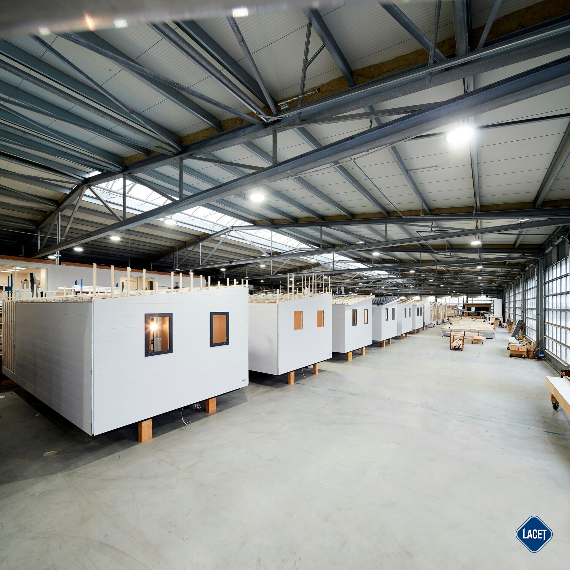 lacet-niederrhein-produktion Mobilheim Hersteller LACET Niederrhein - Produktion von hochwertigen Mobilheimen
