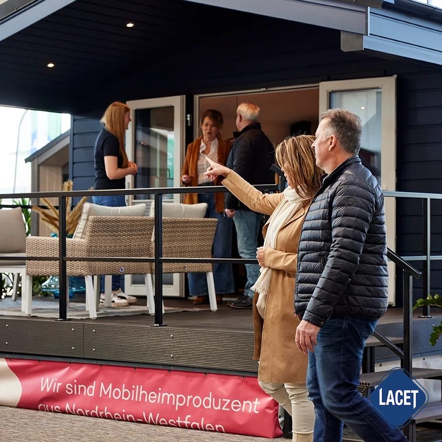 Anfahrt zum Showroom von LACET Niederrhein