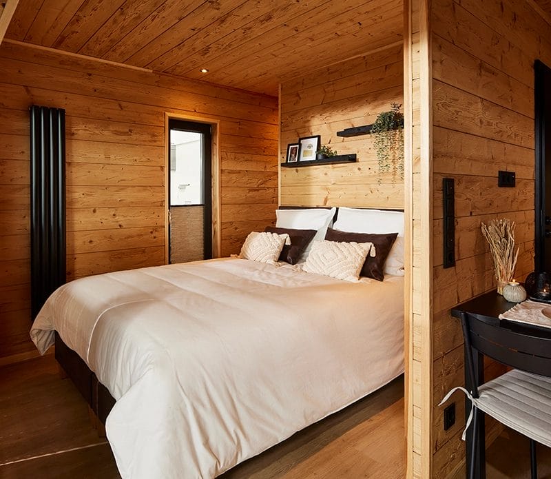 Mobilheim LACET Schlafzimmer