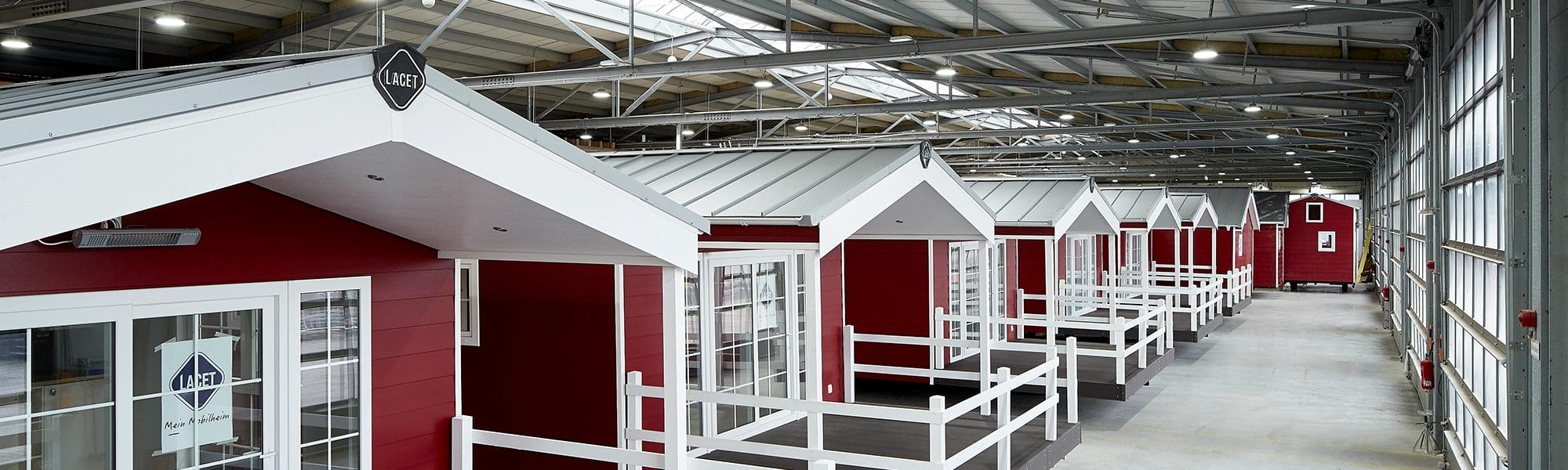 Mobil Chalet Hersteller LACET aus NRW