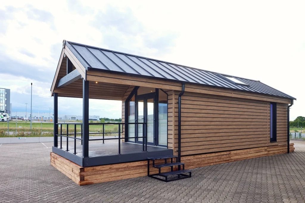 Mobilheim LACET Aiven mit fester Terrasse