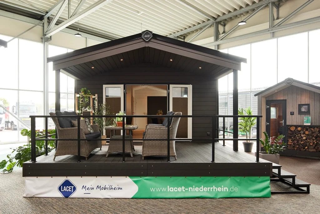 Außenansicht Mobilheim LACET Oregon